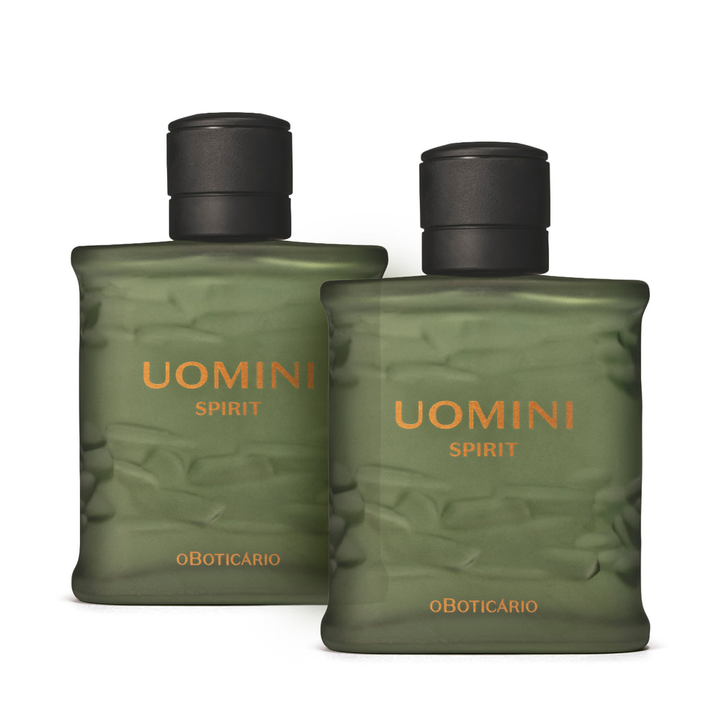 Combo Uomini Spirit Desodorante Colônia 100ml (2 itens) Combo Uomini Spirit Desodorante Colônia 100ml (2 itens)