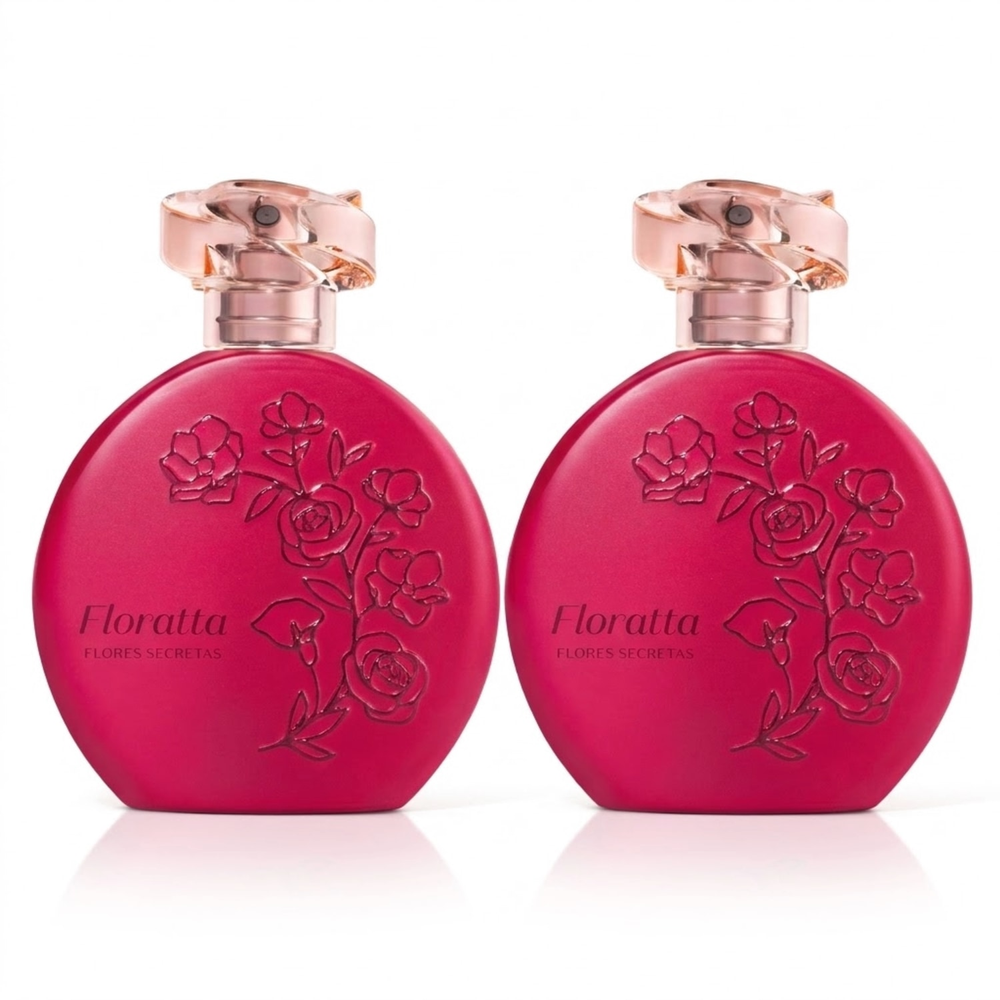 Combo Floratta Flores Secretas: Desodorante Colônia 2x75ml Combo Floratta Flores Secretas: Desodorante Colônia 2x75ml