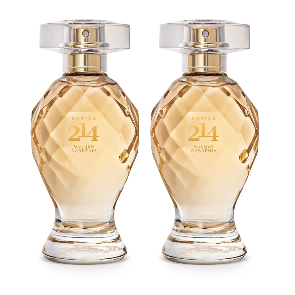 Combo Botica 214 Golden Gardênia Eau De Parfum 75ml (2 itens) Combo Botica 214 Golden Gardênia Eau De Parfum 75ml (2 itens)