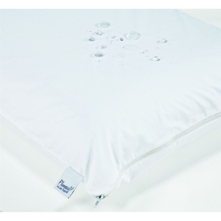 Capa Para Travesseiro Impermeável Com Zíper-50x70-180 Fios Capa Para Travesseiro Impermeável Com Zíper-50x70-180 Fios