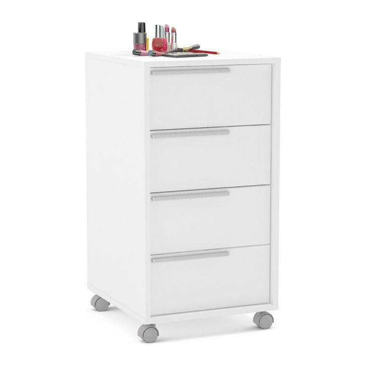 Gaveteiro Maia 4 Gv Branco Gaveteiro Maia 4 Gv Branco