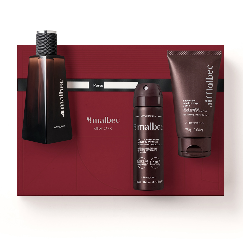 Mini Kit Presente Malbec (3 itens) Mini Kit Presente Malbec (3 itens)