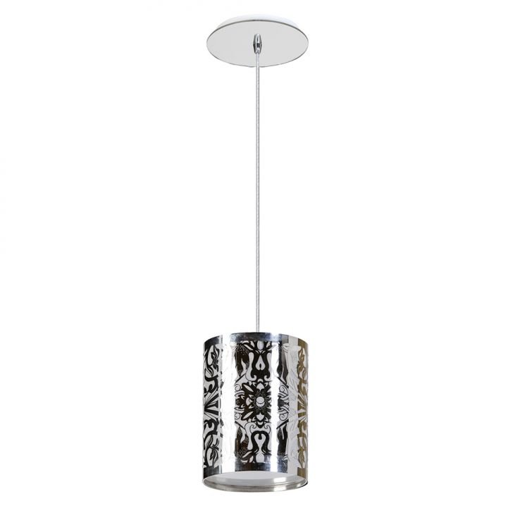 Pendente 1304 Floral Para 1 Lâmpada Pendente 1304 Floral Para 1 Lâmpada