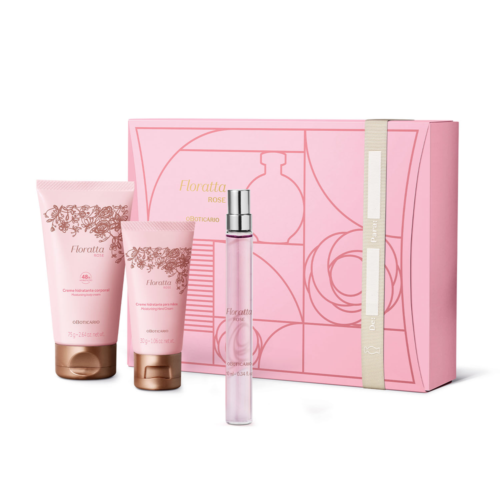 Kit Presente Floratta Rose (3 itens) Kit Presente Floratta Rose (3 itens)