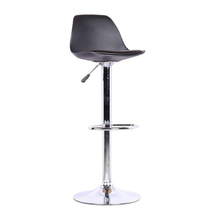 Banqueta Giratória Eames Preta