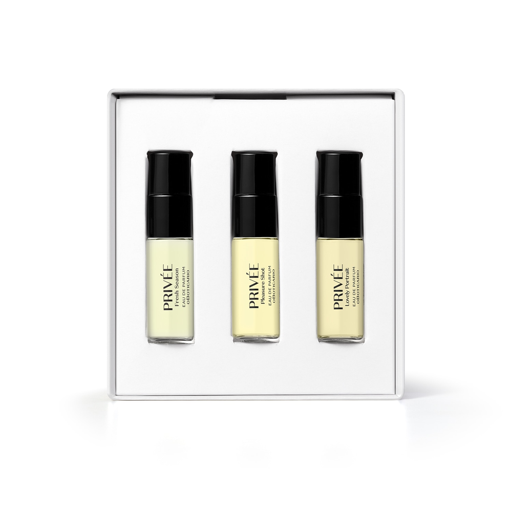 Mini Kit Fragrâncias Privée (3 itens)