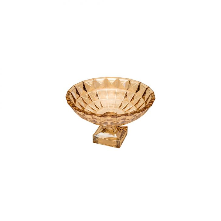 Centro De Mesa Diamant Âmbar 19,5x32,5x32,5 Cm Centro De Mesa Diamant Âmbar 19,5x32,5x32,5 Cm
