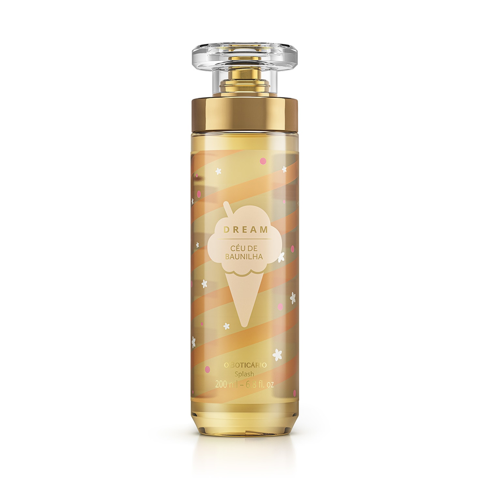 Body Splash Desodorante Colônia Dream Céu de Baunilha 200ml Body Splash Desodorante Colônia Dream Céu de Baunilha 200ml