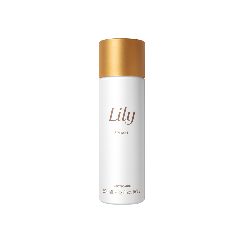 Splash Desodorante Colônia Lily 200ml Splash Desodorante Colônia Lily 200ml
