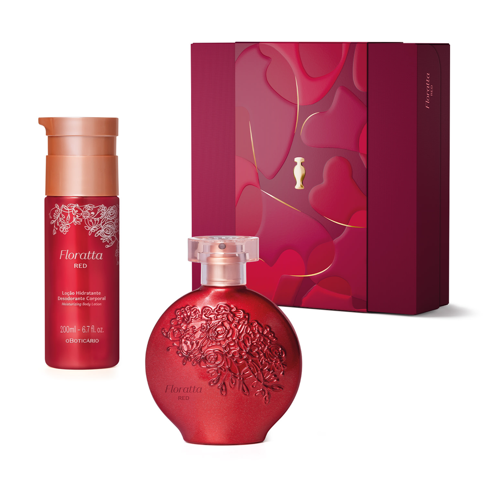 Kit Presente Floratta Red (2 itens) Kit Presente Floratta Red (2 itens)