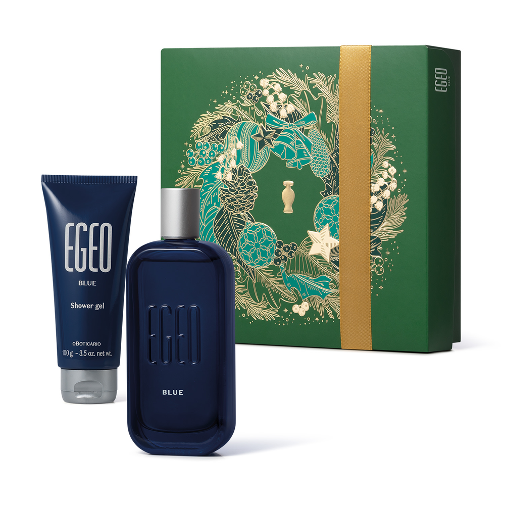 Kit Presente Natal Egeo Blue (2 itens) Kit Presente Natal Egeo Blue (2 itens)
