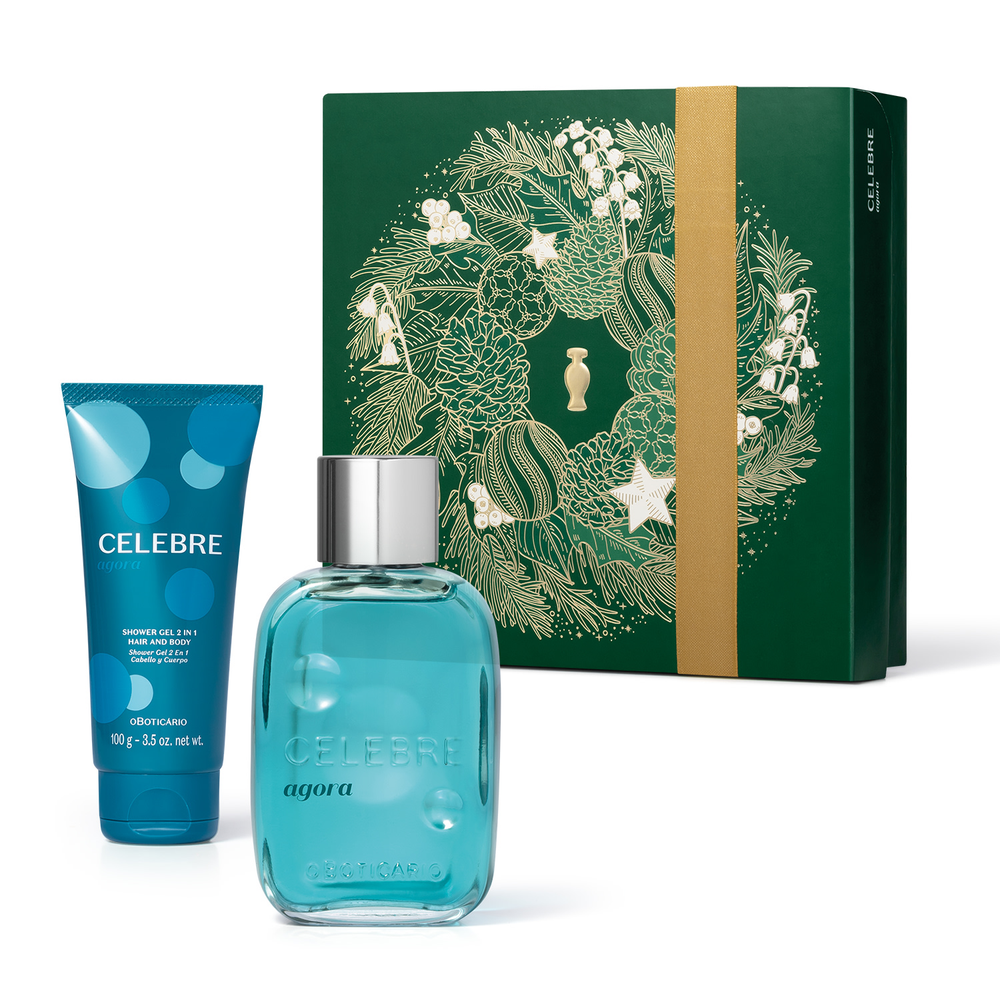 Kit Presente Natal Celebre Agora Masculino (2 itens) Kit Presente Natal Celebre Agora Masculino (2 itens)