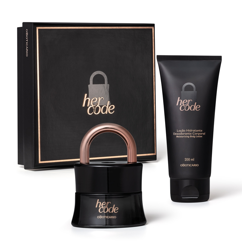Kit Presente Especial Her Code (2 itens) Kit Presente Especial Her Code (2 itens)