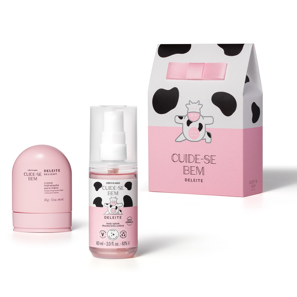 Kit Presente Especial Cuide-se Bem Deleite (2 itens) Kit Presente Especial Cuide-se Bem Deleite (2 itens)