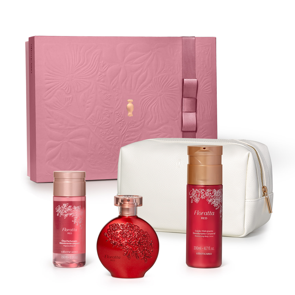 Kit Presente Floratta Red (4 itens) Kit Presente Floratta Red (4 itens)