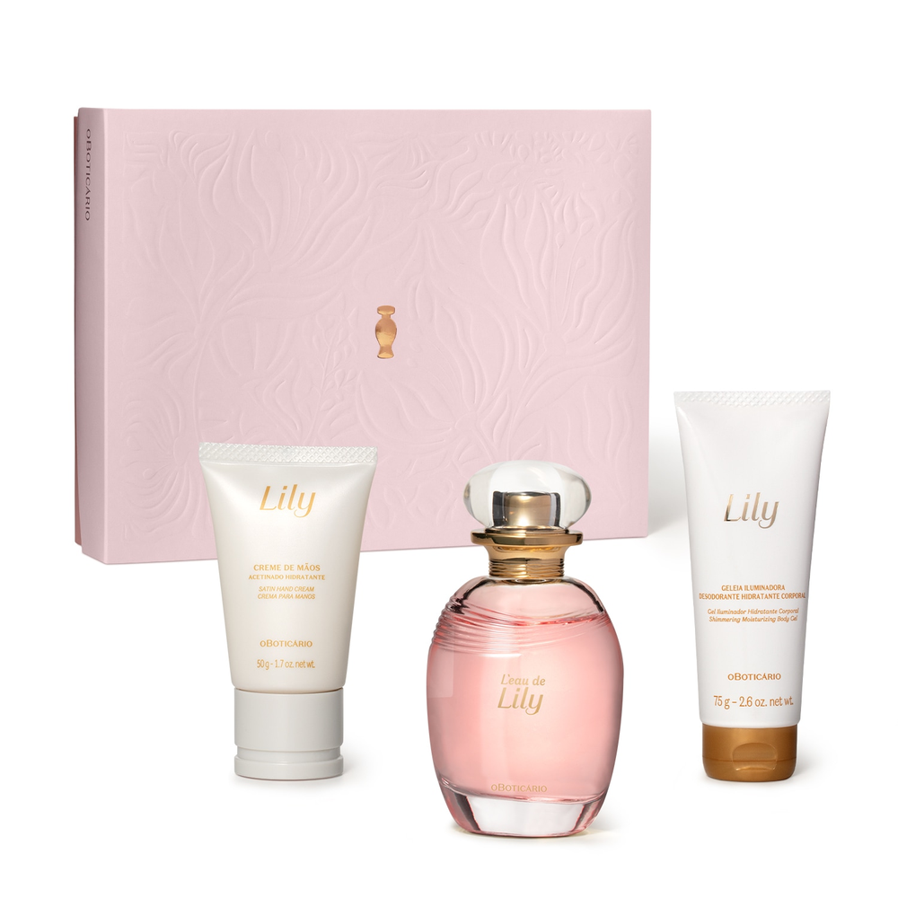 Kit Presente Lily Soleil (3 itens) Kit Presente Lily Soleil (3 itens)