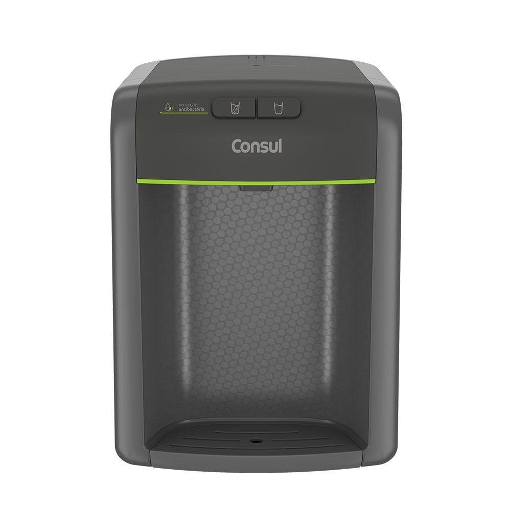 Purificador de Água Consul Refrigerado CPB34AF Cinza, Bivolt Purificador de Água Consul Refrigerado CPB34AF Cinza, Bivolt