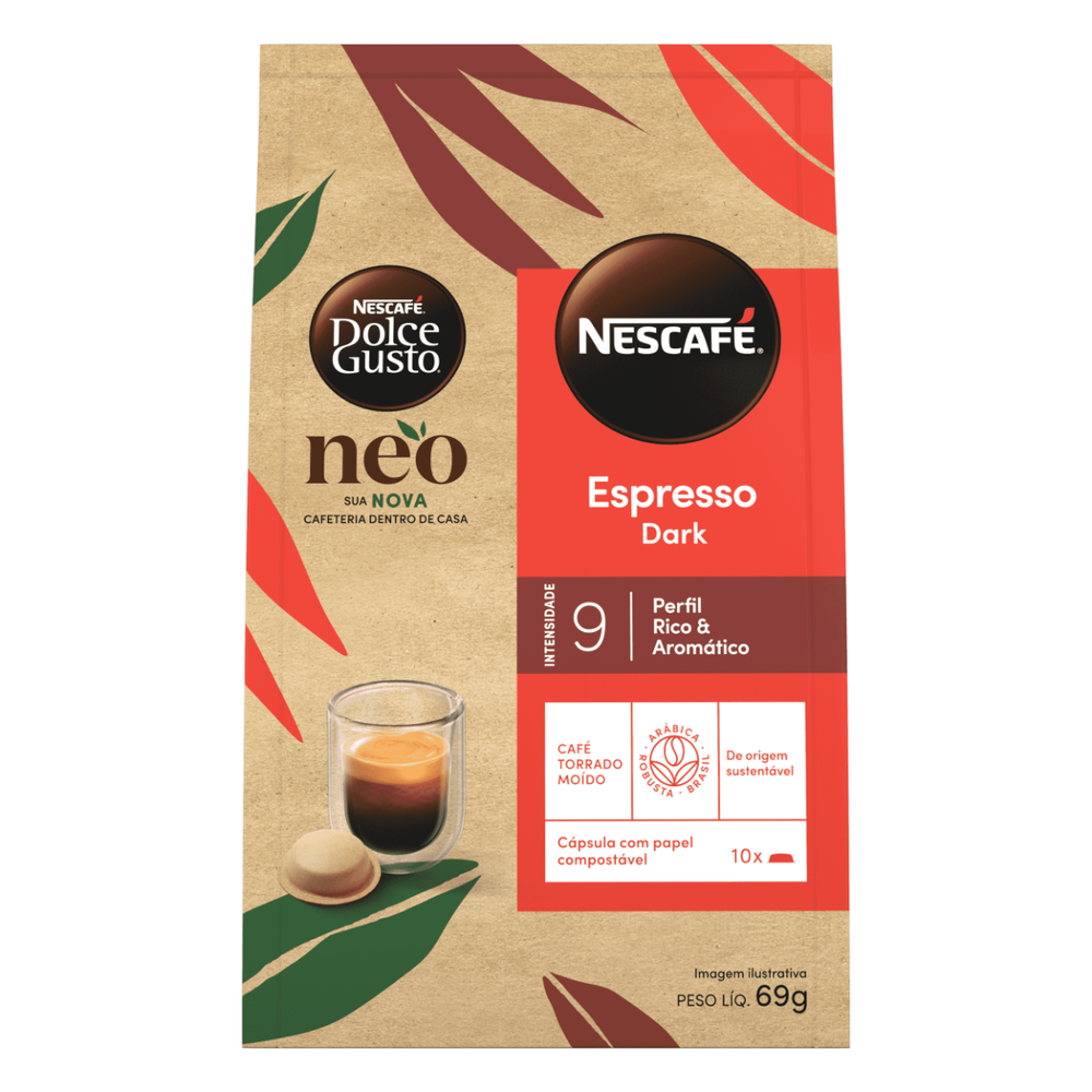 NEO Espresso Dark 10 Cápsulas