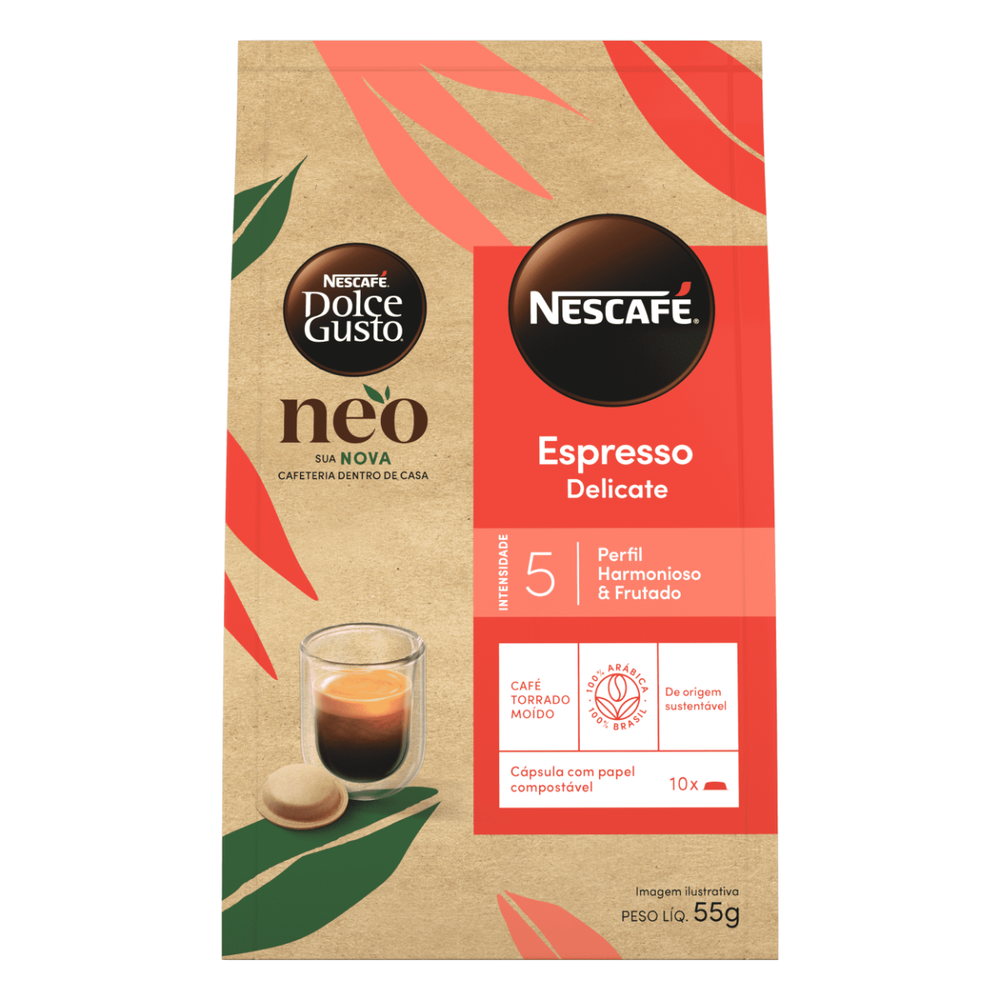 NEO Espresso Delicate 10 Cápsulas