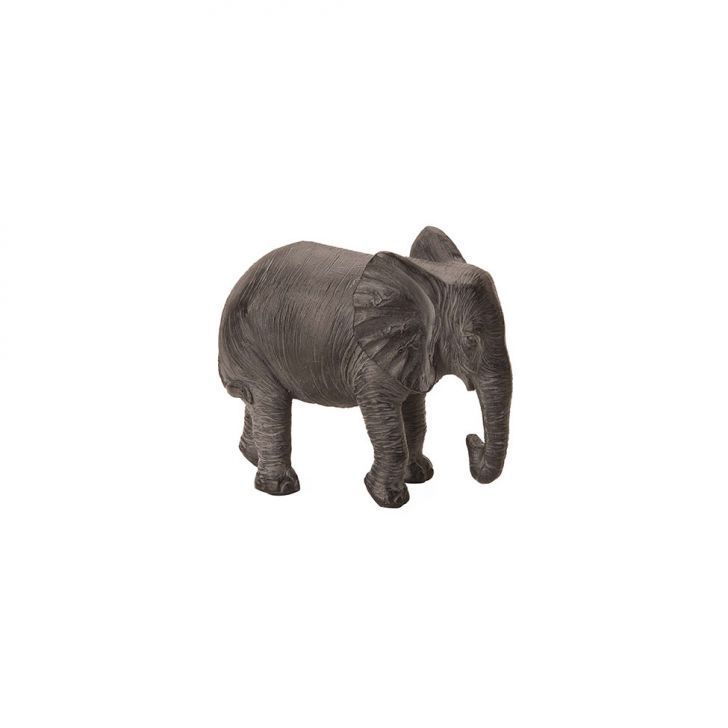 Escultura Elefante Cinza 14 Cm Escultura Elefante Cinza 14 Cm