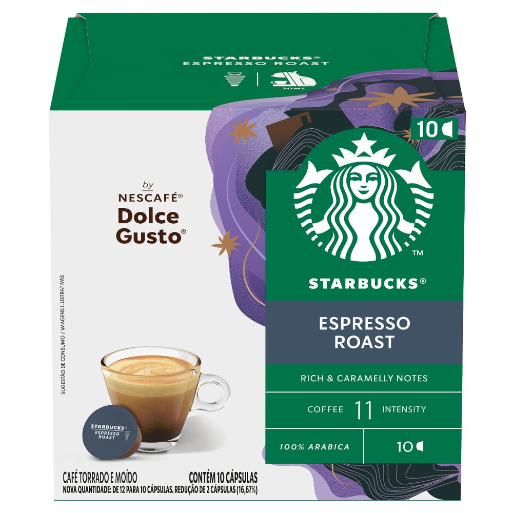 STARBUCKS Espresso Roast 10 cápsulas