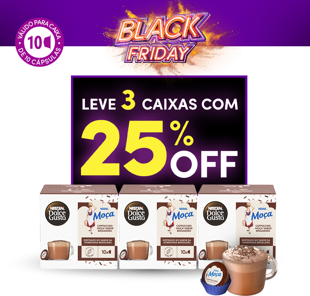 COMBO MOÇA BRIGADEIRO 4 CAIXAS COM 35% OFF