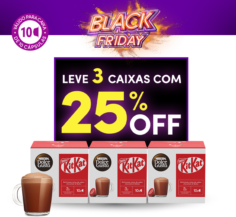 COMBO KITKAT 3 CAIXAS COM 25% OFF