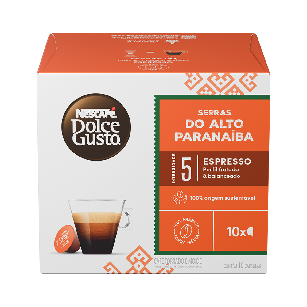 ESPRESSO SERRAS DO ALTO PARANAÍBA 10 CÁPSULAS