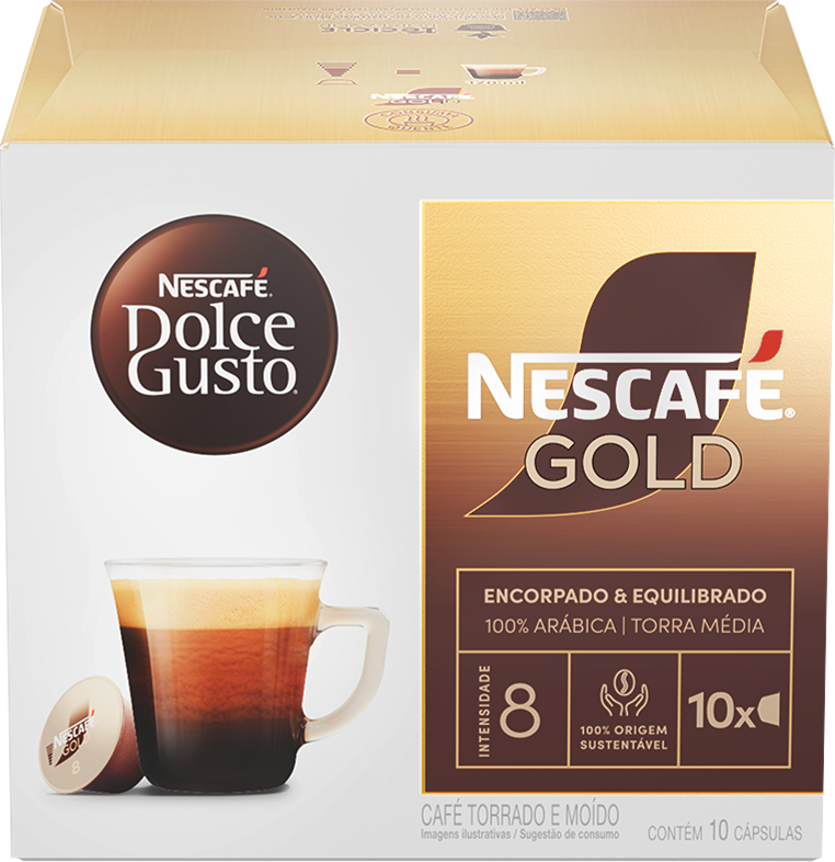 LUNGO NESCAFÉ GOLD 10 CÁPSULAS