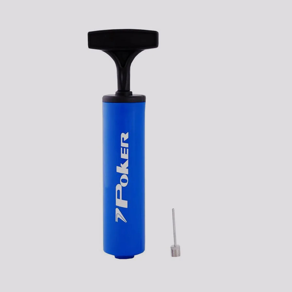 Bomba de Ar Poker Way Com Agulha Azul Bomba de Ar Poker Way Com Agulha Azul