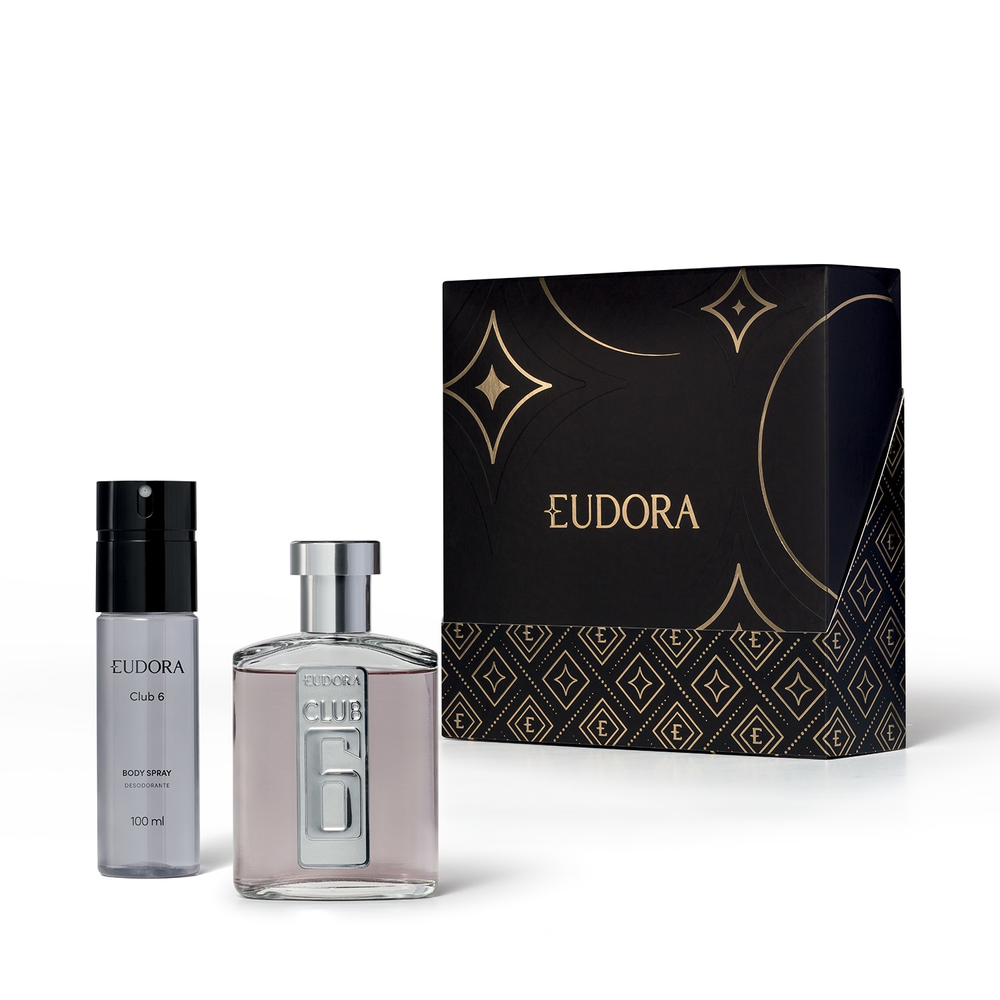 Conjunto Club 6 Eudora (2 Produtos) Conjunto Club 6 Eudora (2 Produtos)