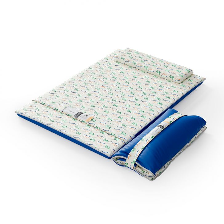 Colchonete Araguaya (5x128x186) Azul E Bege Colchonete Araguaya (5x128x186) Azul E Bege