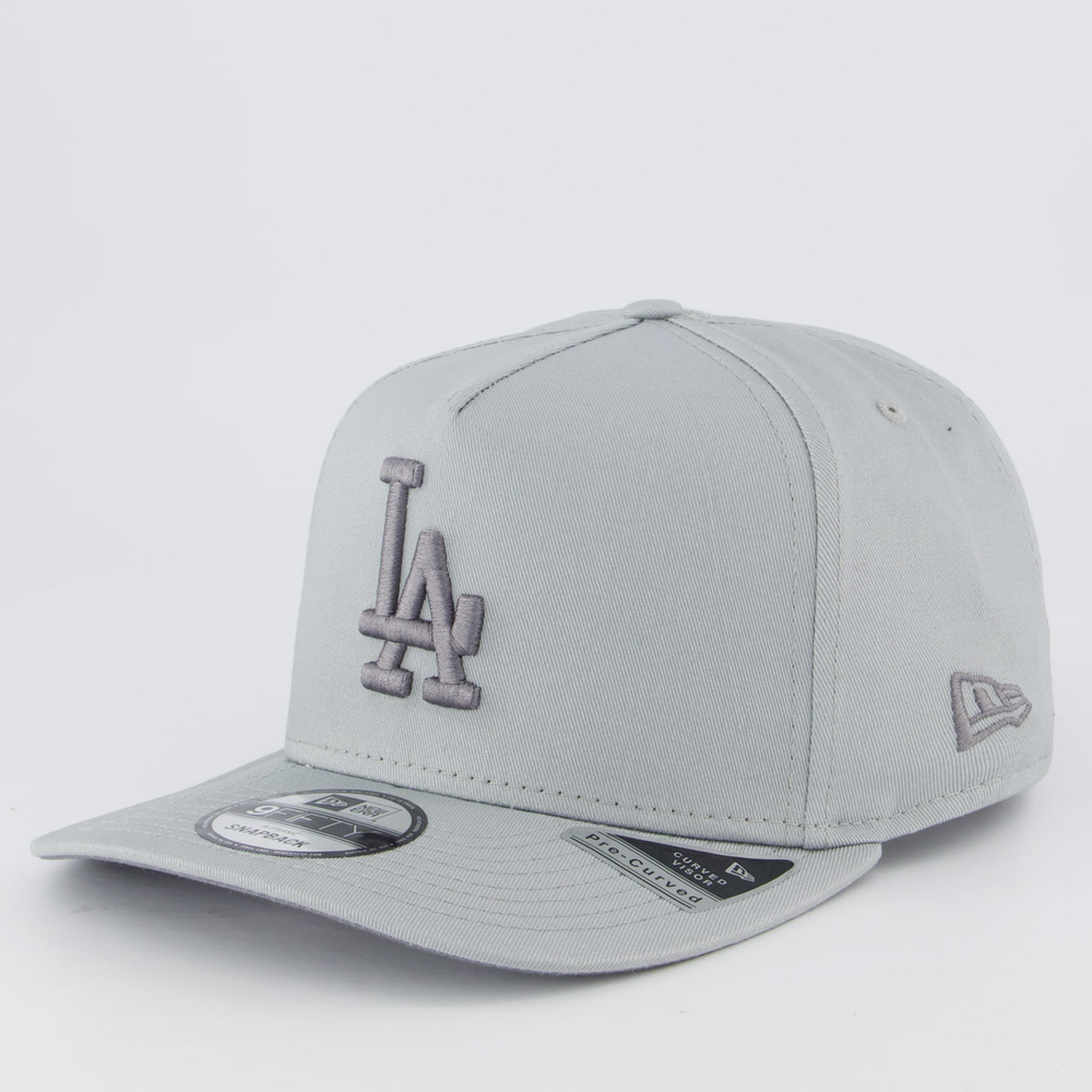 Boné New Era MLB Los Angeles Dodgers Silver Wing 950AF Cinza