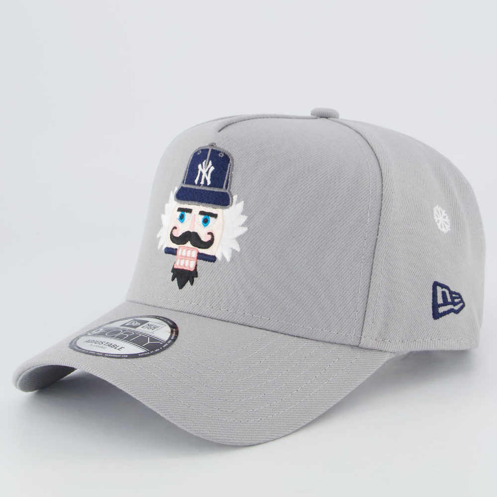 Boné New Era MLB New York Yankees 940AF Cinza