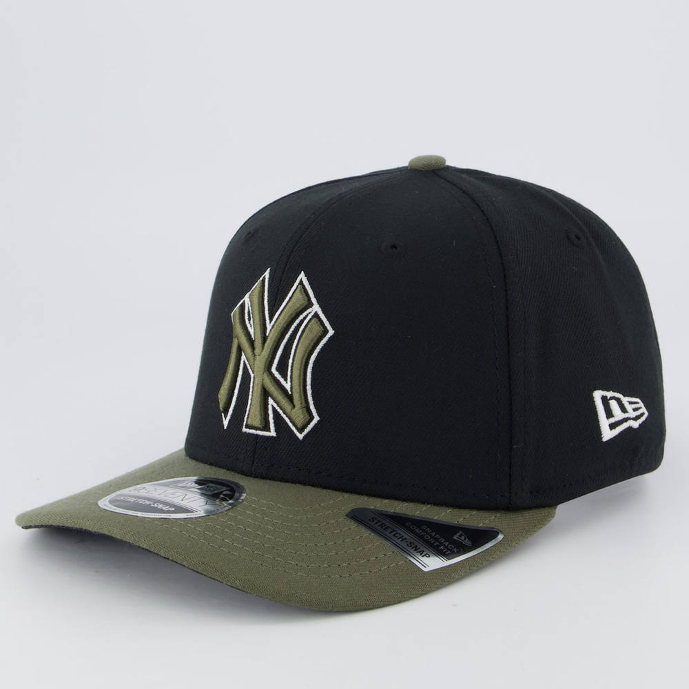 Boné New Era MLB New York Yankees Black 970SS Preto