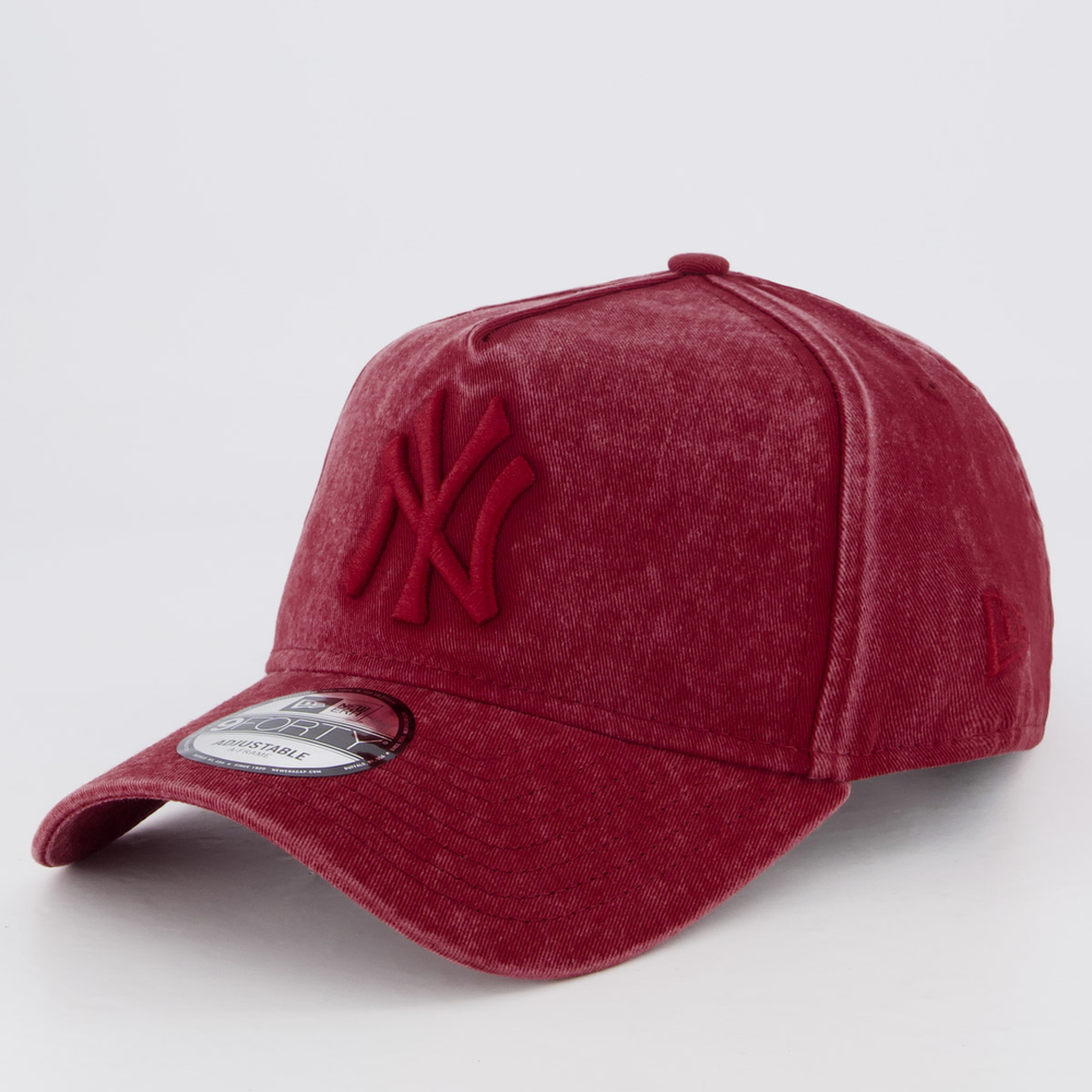 Boné New Era MLB New York Yankees Wash 940AF Vermelho
