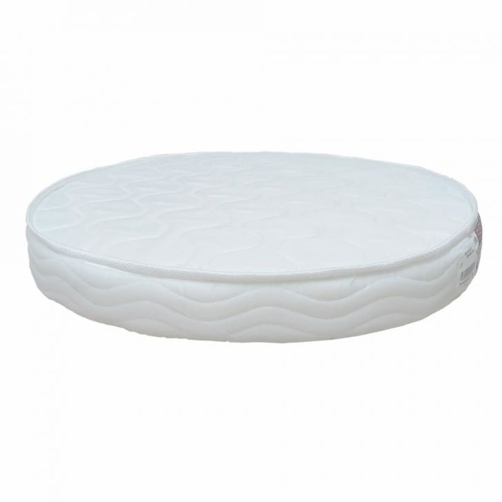 Colchão para Mini Berço 69x77x10cm Wave Divicar Móveis Branco