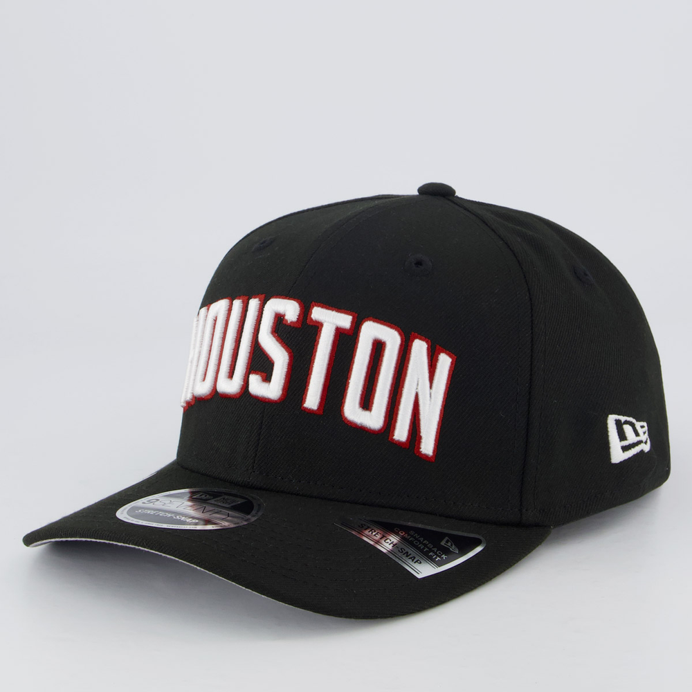 Boné New Era NBA Houston Rockets 970SS Preto