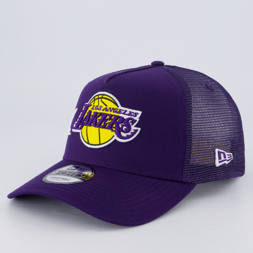 Boné New Era NBA Los Angeles Lakers 940 Mix Roxo