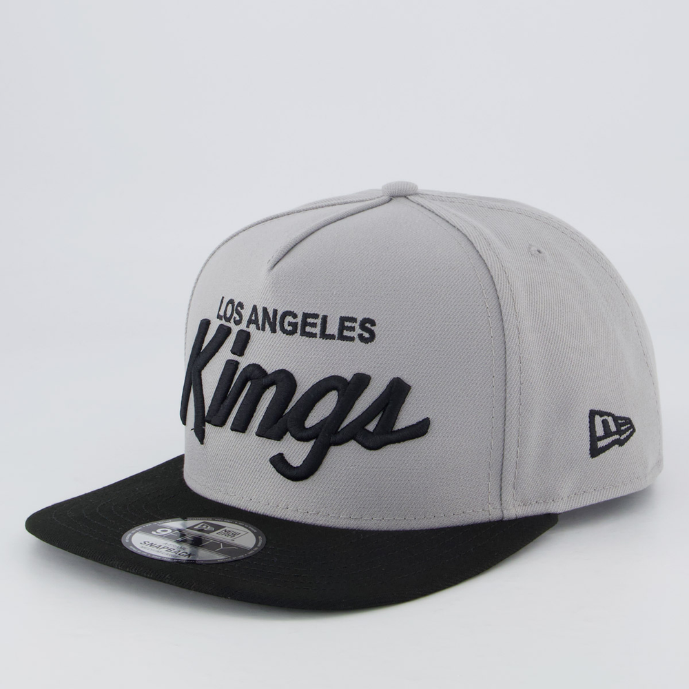 Boné New Era NHL Los Angeles Kings 950AF Cinza Boné New Era NHL Los Angeles Kings 950AF Cinza