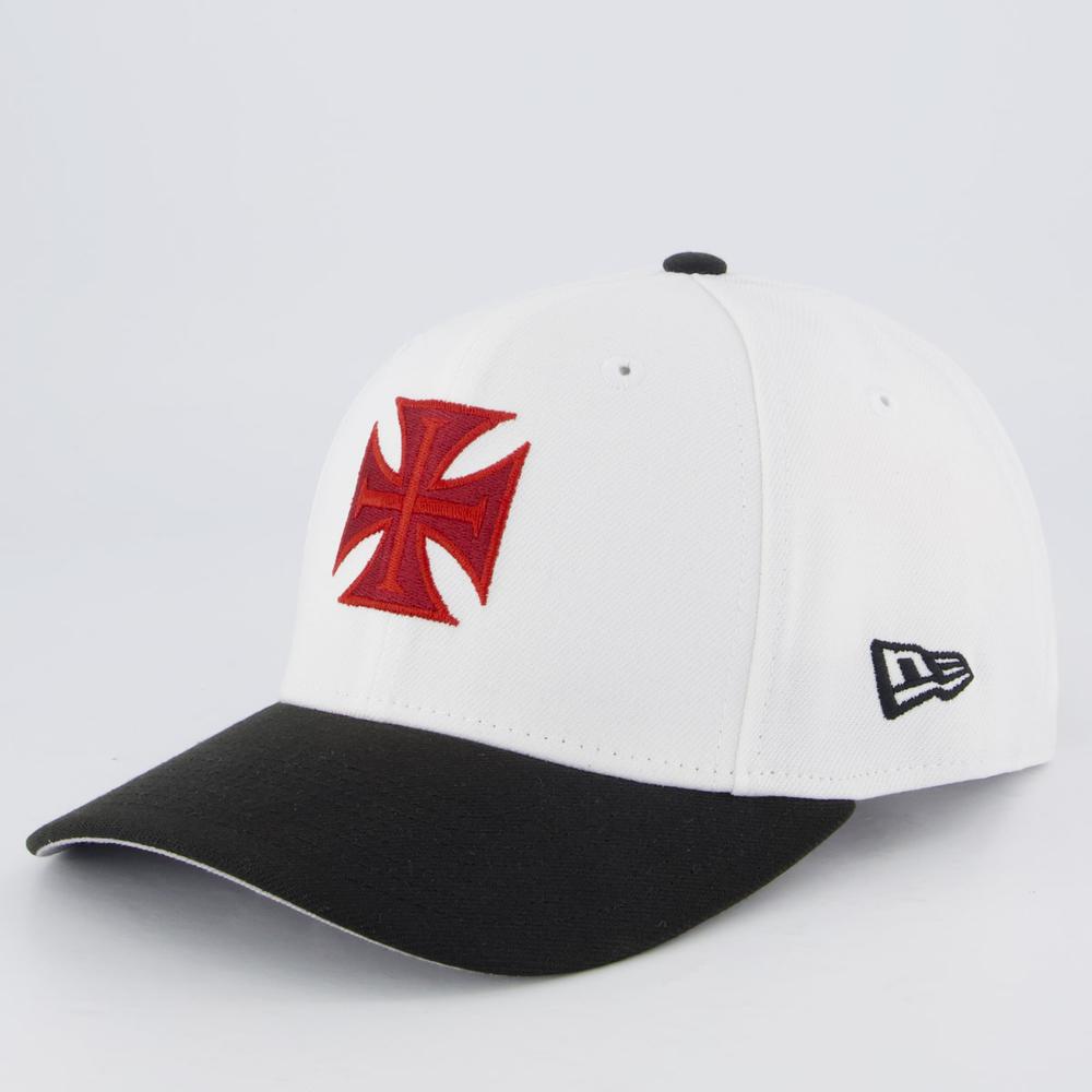 Boné New Era Vasco 950 NE Branco e Preto