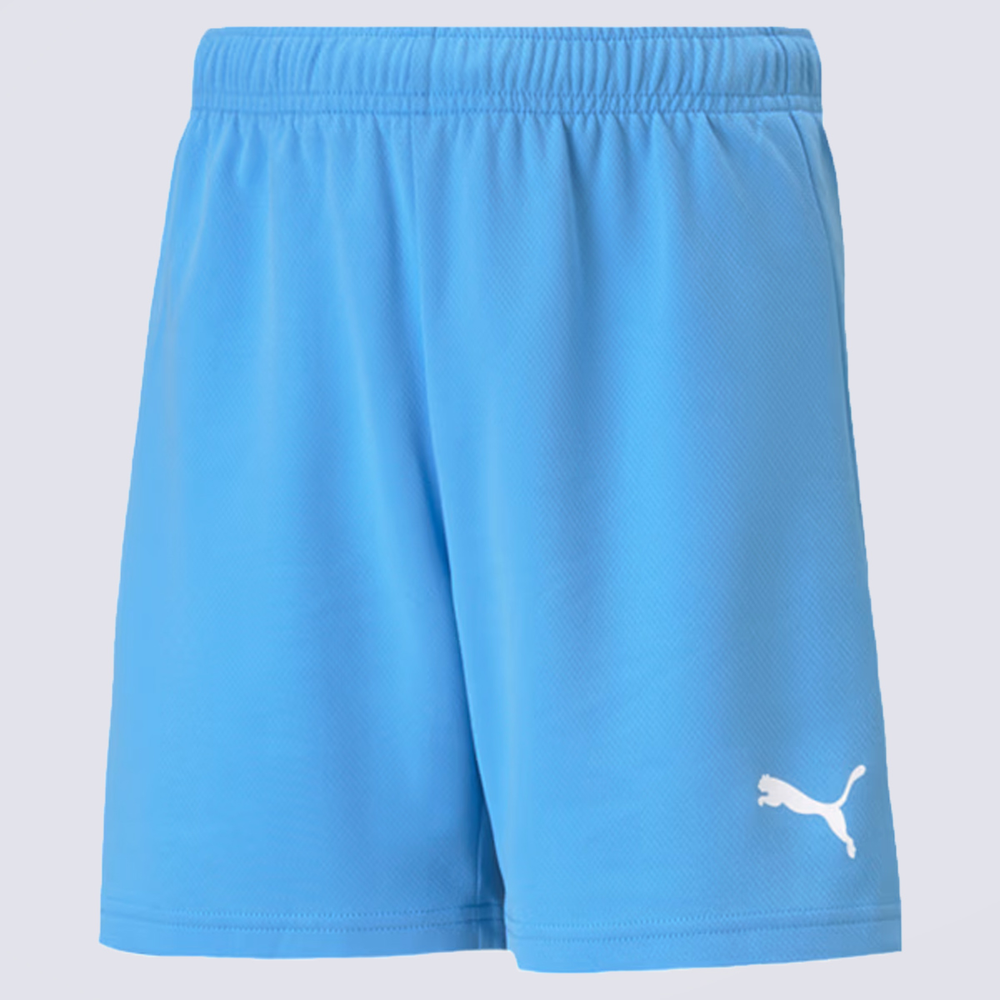 Calção Puma Teamrise Juvenil Azul Calção Puma Teamrise Juvenil Azul