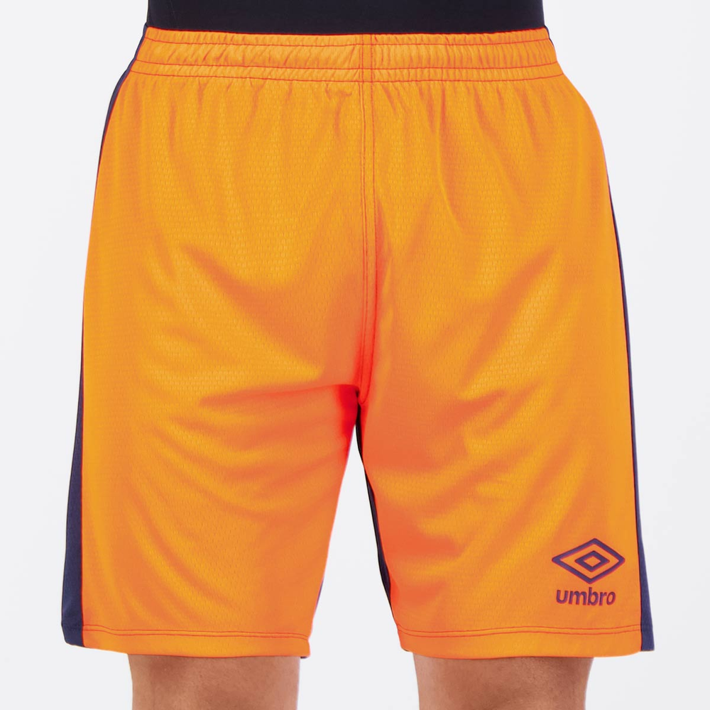 Calção Umbro Raptor Laranja e Marinho Calção Umbro Raptor Laranja e Marinho