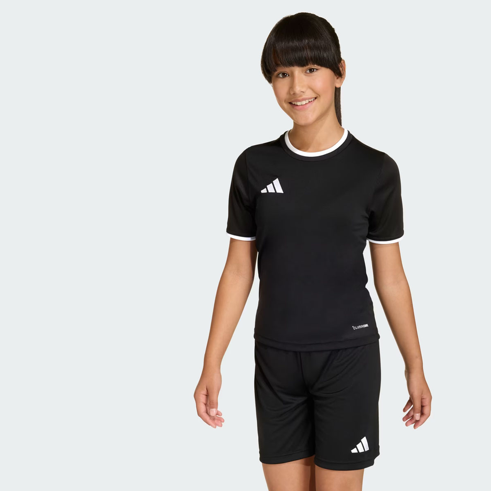 Camisa Adidas Entrada 26 Juvenil Preta