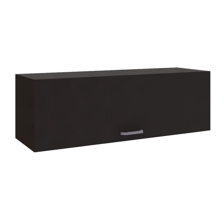 Armário De Escritório Module Preto 120 Cm Armário De Escritório Module Preto 120 Cm