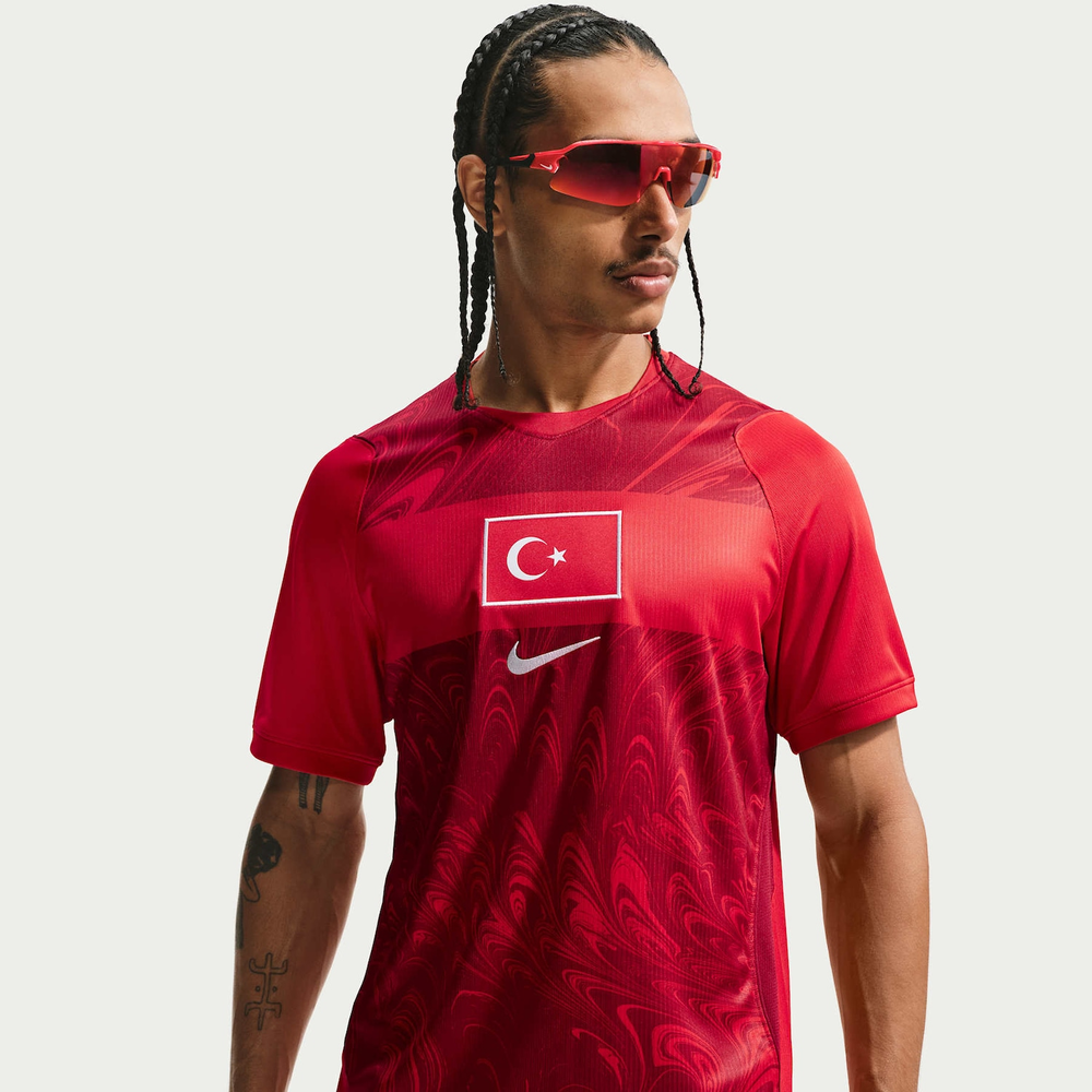 Camisa Turquia Nike I 2026/27 Torcedor Pro Masculina Camisa Turquia Nike I 2026/27 Torcedor Pro Masculina