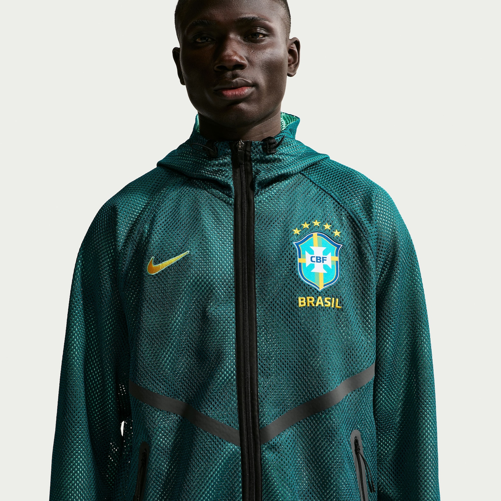 Jaqueta Brasil Dri-FIT Nike Knit Hino Masculina
