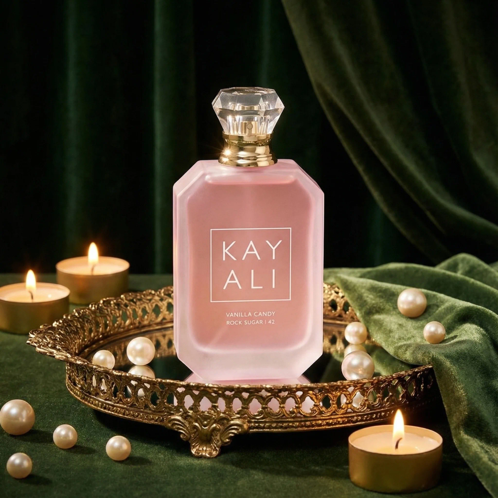 KAYALI Vanilla Candy Rock Sugar 42 Niche EDP 100ml | Unisex Versatile Sweet Perfume | Caramel Vanilla Cream Pear Violet Scent KAYALI Vanilla Candy Rock Sugar 42 Niche EDP 100ml | Unisex Versatile Sweet Perfume | Caramel Vanilla Cream Pear Violet Scent