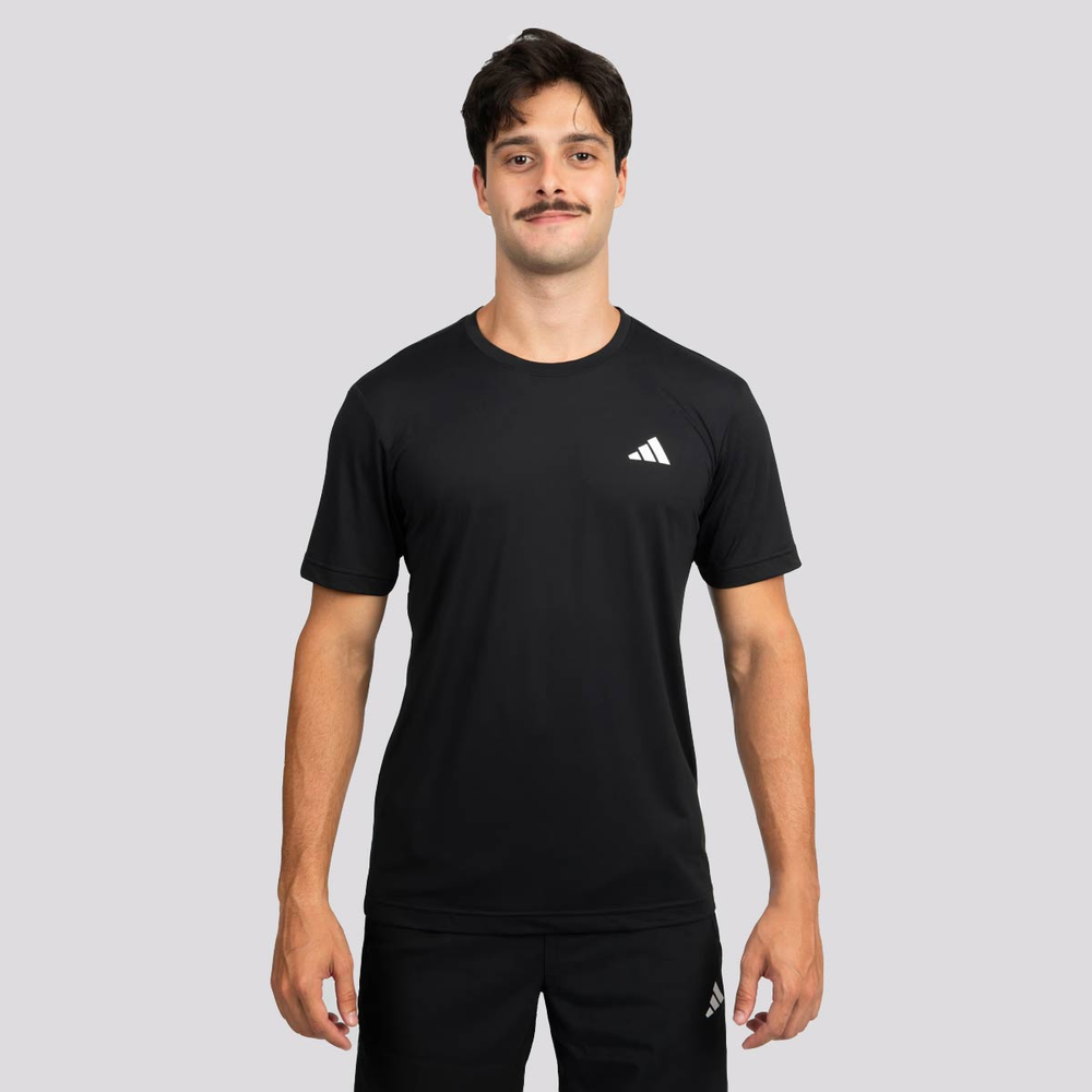 Camiseta Adidas Own The Run 3S Preta