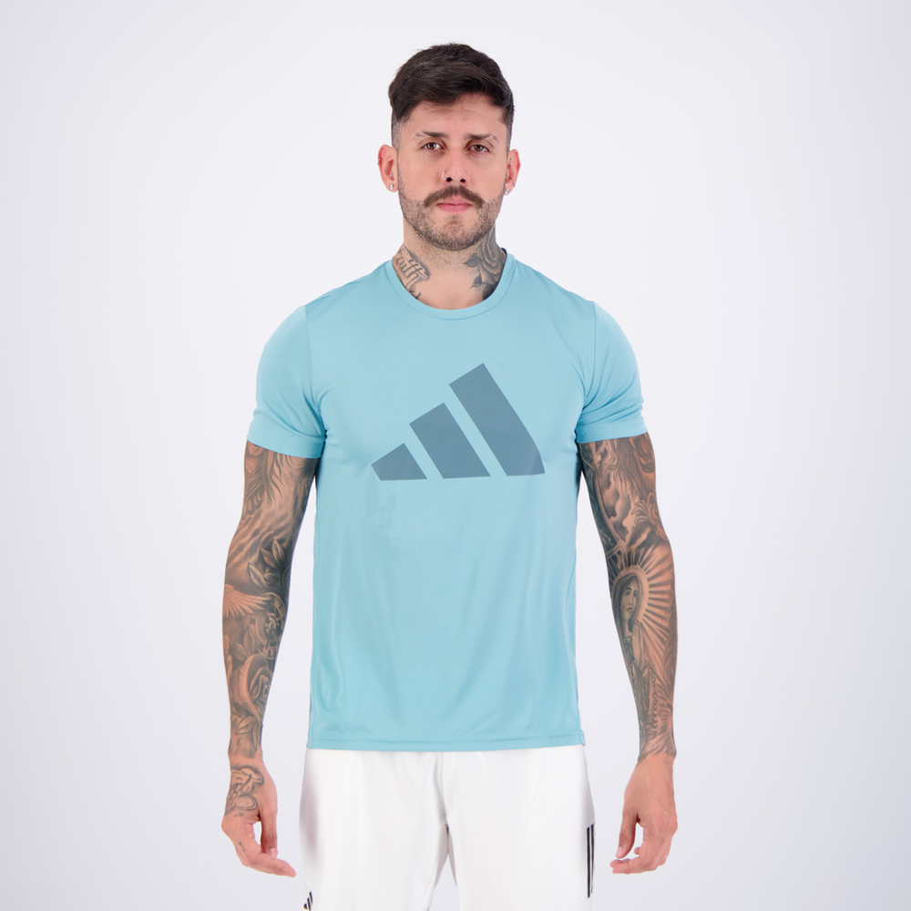 Camiseta adidas Run It Tee Masculina Camiseta adidas Run It Tee Masculina